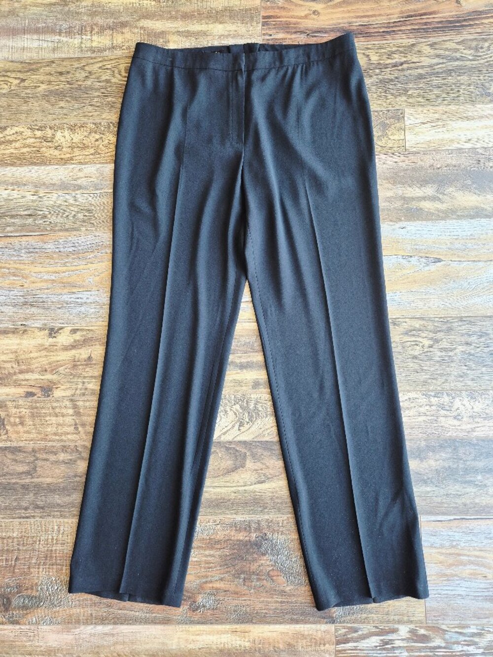 ESCADA Torah Straight-Leg Dress Pants High Rise Black